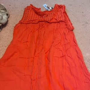 NWOT Tommy Bahama Coverup- Bright coral size small